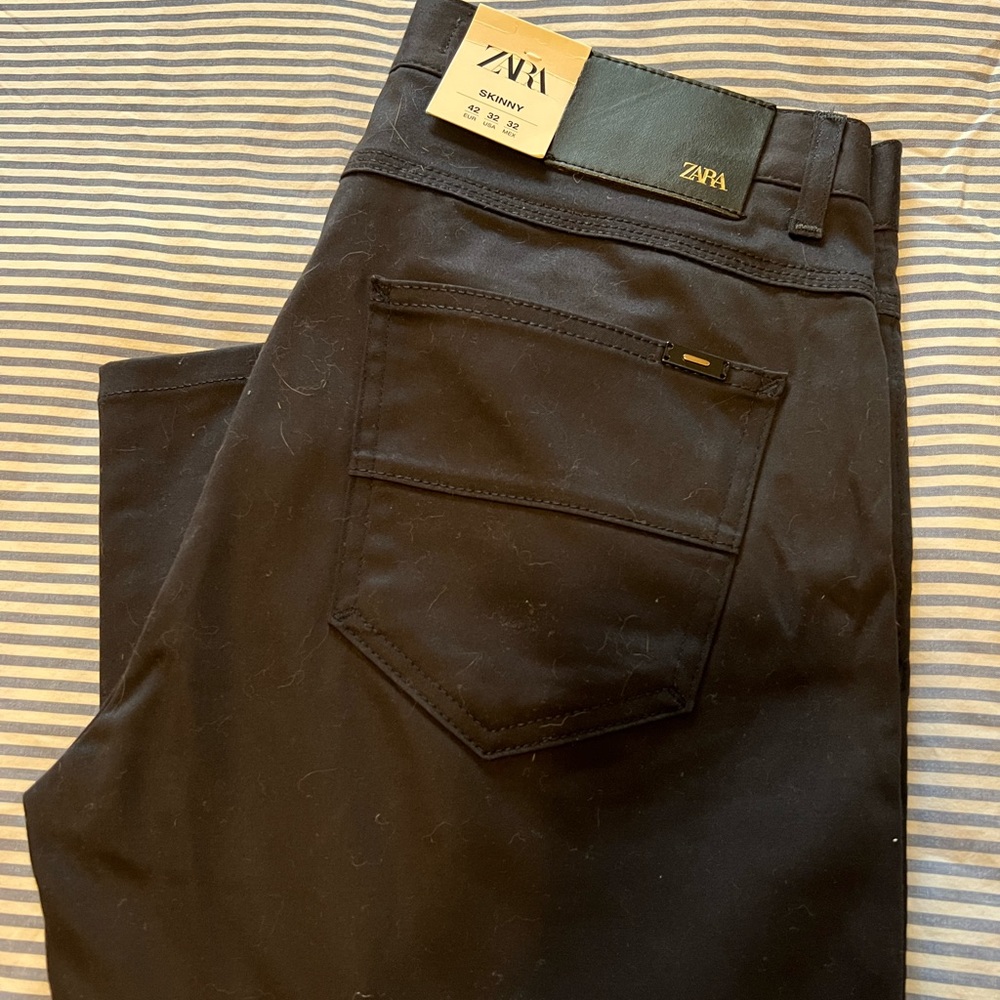 COPY - Zara blu skinny pants for MAN! Size 32, new with tag!!!